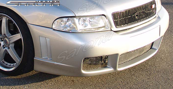 Custom Audi A4 Front Bumper  Sedan (1996 - 2001) - $490.00 (Part #AD-001-FB)